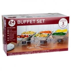 King Zak Disposable Aluminum Aluminum Buffet Party Pack