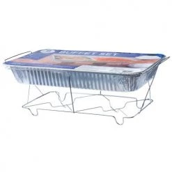 King Zak Aluminum Buffet Party PackSize Options: 8pc Buffet Party Pack, 5pc Buffet Party Pack