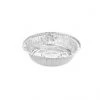 King Zak Disposable Aluminum Heavy Duty Aluminum Foil Round Pan 7 1/8" L X 7 1/8” W X 1 4/9” D [500 Count, Wholesale Pricing]