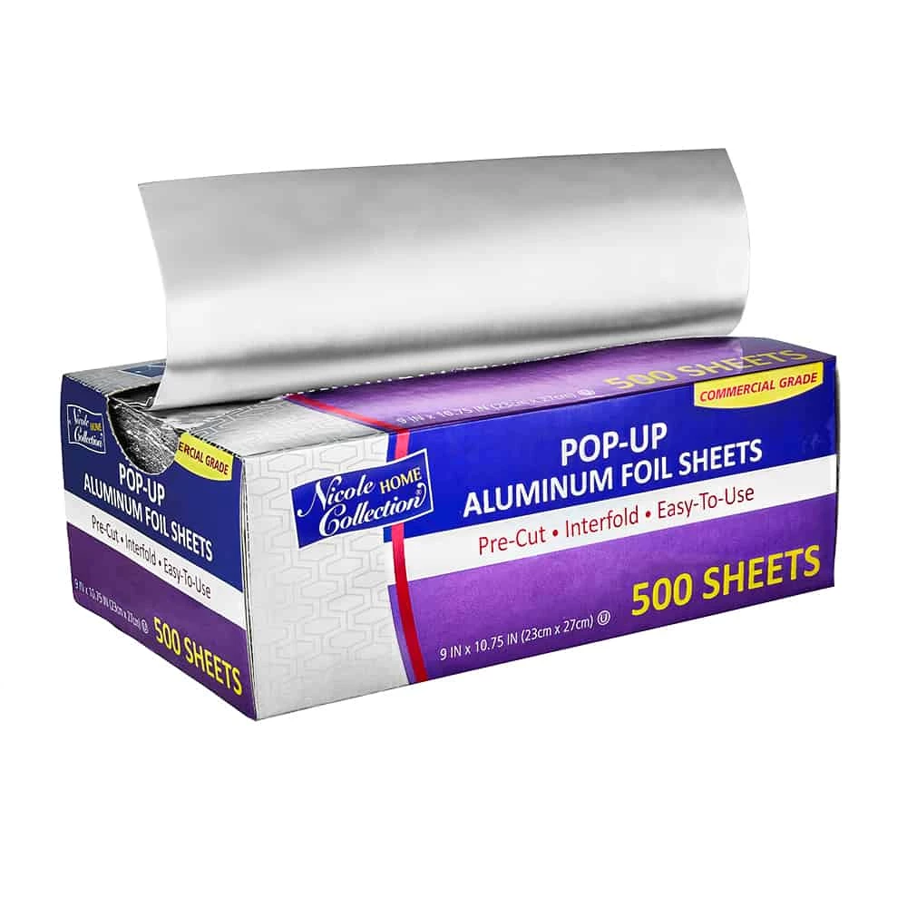 King Zak Aluminum 9" X 10.75" Foil Sheets 3 King Zak Aluminum 9" X 10.75" Foil Sheets