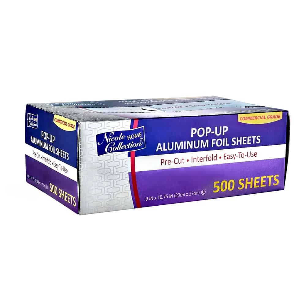 King Zak Aluminum 9" X 10.75" Foil Sheets 4 King Zak Aluminum 9" X 10.75" Foil Sheets
