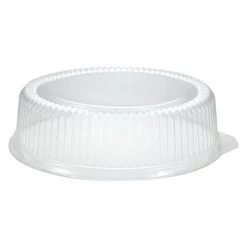King Zak Lazy Susan Tray, Flat Tray, Dome Lid Disposable Aluminum