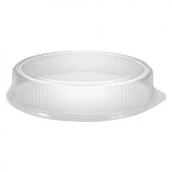 King Zak Lazy Susan Tray, Flat Tray, Dome Lid Disposable Aluminum