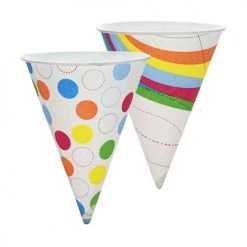King Zak Paper Ice Cream CupSize Options: 8oz Ice Cream Cups And 6oz Ice Cone Cup Portion Cups