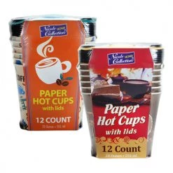 King Zak Premium Paper Harvest Glow 20oz Cup Home Essentials