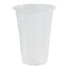 King Zak Everyday Disposable Cups Premium Transparent Plastic Cups