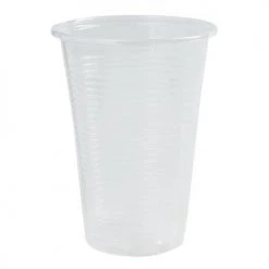 King Zak Everyday Disposable Cups Premium Transparent Plastic Cups