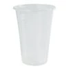 King Zak Everyday Disposable Cups Premium Transparent Plastic Cups