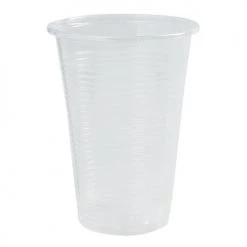 King Zak Everyday Disposable Cups Premium Transparent Plastic Cups