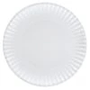 King Zak 9" Paper Plate Everyday Disposable Plates