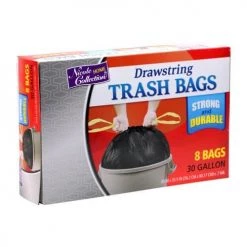 King Zak Premium Heavy Weight Plastic Trash BagsSize Options: 30 Gallon Trash Bags