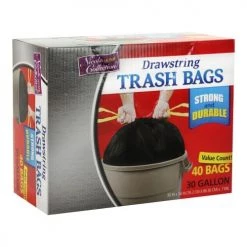 King Zak Premium Heavy Weight Plastic Trash BagsSize Options: 30 Gallon Trash Bags