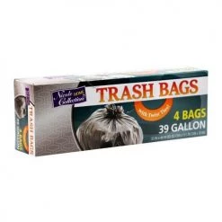 King Zak Premium Heavy Weight Plastic Trash BagsSize Options: 39 Gallon Trash Bags