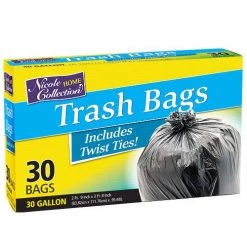 King Zak Premium Heavy Weight Plastic Trash BagsSize Options: 30 Gallon Trash Bag
