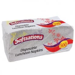 King Zak Premium Paper 1/4 Lunch Napkin