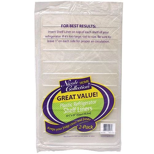 King Zak Premium Plastic Refrigerator Liners Home Essentials 3 King Zak Premium Plastic Refrigerator Liners Home Essentials