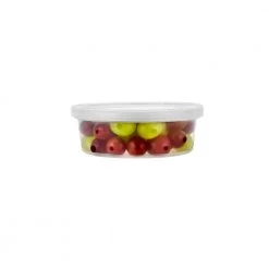 King Zak Premium Heavy Duty Plastic Microwaveable, Stackable 8oz Deli Containers With Airtight Lid Kitchen Storage 13 King Zak Premium Heavy Duty Plastic Microwaveable, Stackable 8oz Deli Containers With Airtight Lid Kitchen Storage
