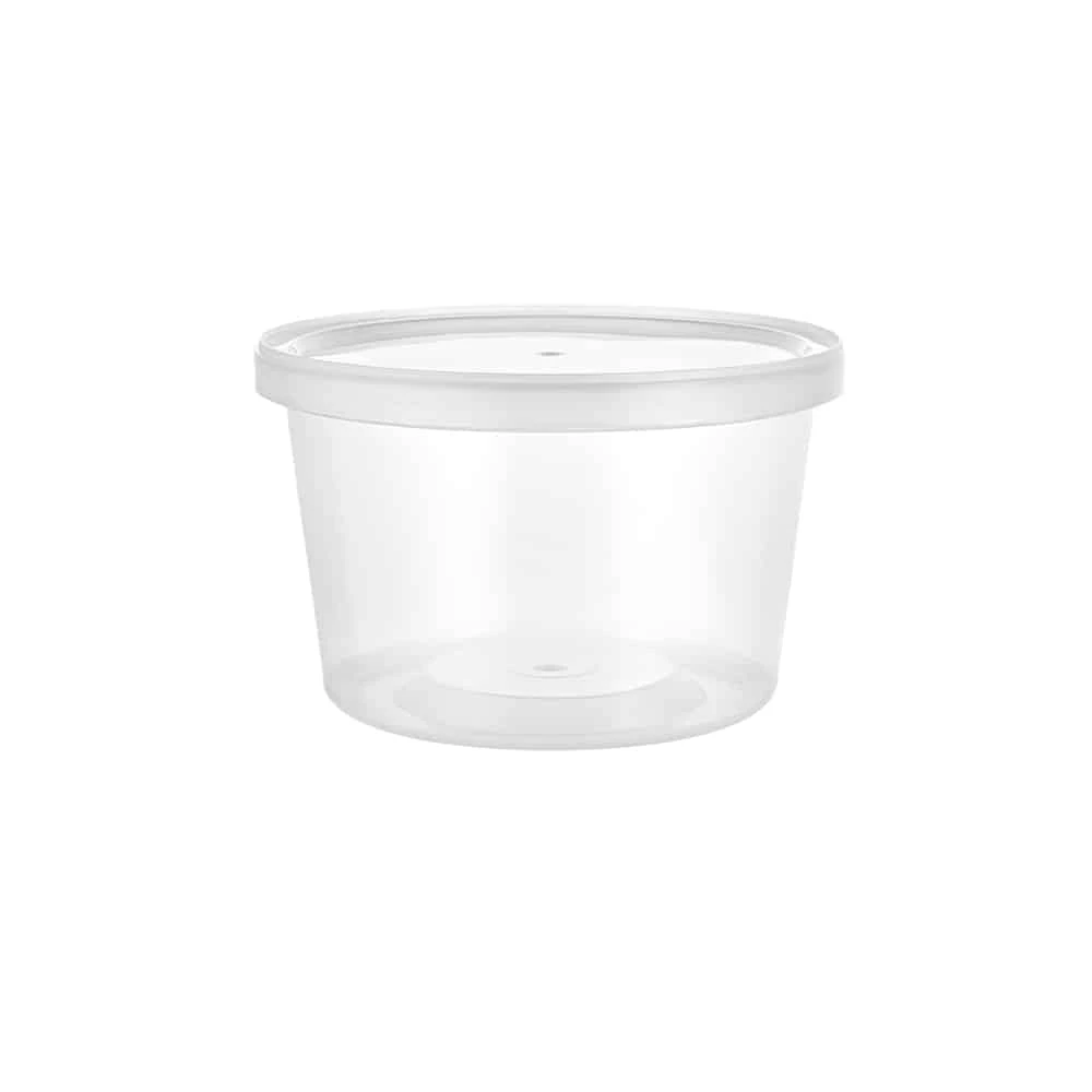 King Zak Premium Heavy Duty Plastic Microwaveable, Stackable 16oz Deli Containers With Airtight Lid 7 King Zak Premium Heavy Duty Plastic Microwaveable, Stackable 16oz Deli Containers With Airtight Lid