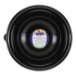 King Zak Disposable Dinnerware Servingware Premium Heavy Plastic Medium Serving Bowl