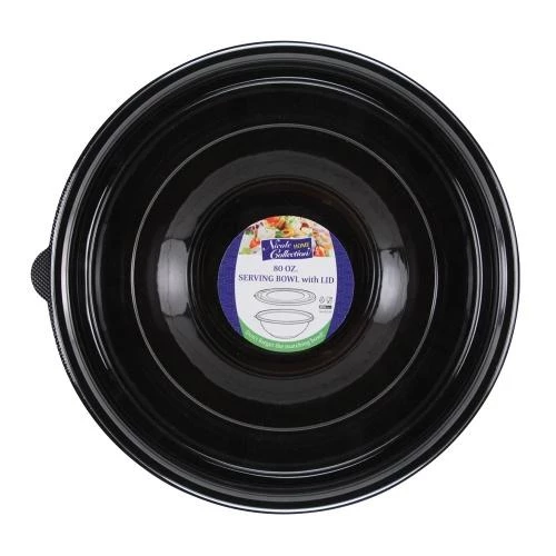 King Zak Disposable Dinnerware Servingware Premium Heavy Plastic Medium Serving Bowl 4 King Zak Disposable Dinnerware Servingware Premium Heavy Plastic Medium Serving Bowl