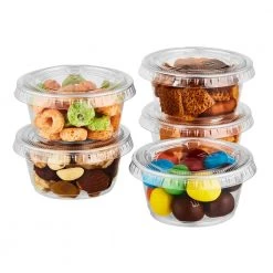 King Zak Portion Cups Premium Plastic Portion Cup<br />Size Options: 2oz Portion Cup, 4oz Portion Cup, And 5.5oz Portion Cup 52 King Zak Portion Cups Premium Plastic Portion CupSize Options: 2oz Portion Cup, 4oz Portion Cup, And 5.5oz Portion Cup
