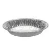 King Zak Disposable Aluminum Heavy Duty Aluminum Foil Pie Pan 9.125" L X 9.125" W X 1.25" D [144 Count]