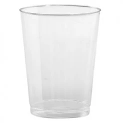 King Zak Premium Heavy Weight Plastic 10oz Tumbler
