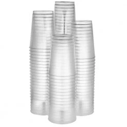 King Zak Premium Heavy Weight Plastic Drinkware
