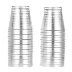 King Zak Premium Heavy Weight Plastic Drinkware