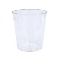 King Zak Plastic Shot CupSize Options: 1oz Shot Cup And 2oz Tumbler