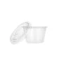 King Zak Portion Cups Premium Plastic Portion Cup W/Lid 1 King Zak Portion Cups Premium Plastic Portion Cup W/Lid