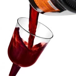 King Zak Disposable Dinnerware Cups Premium Heavy Weight Plastic DrinkwareSize Options: 5oz Champagne Flute Stemware, 2oz Footed Wine Stemware, 5oz Tumbler, 4oz Champagne Cup Stemware, 5oz Tulip Wine Stemware, 8oz Footed Wine Stemware And 7oz Martini Stemware