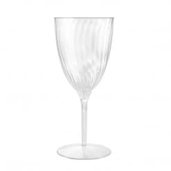 King Zak Premium Extra Heavy Weight Plastic Stem Drinkware