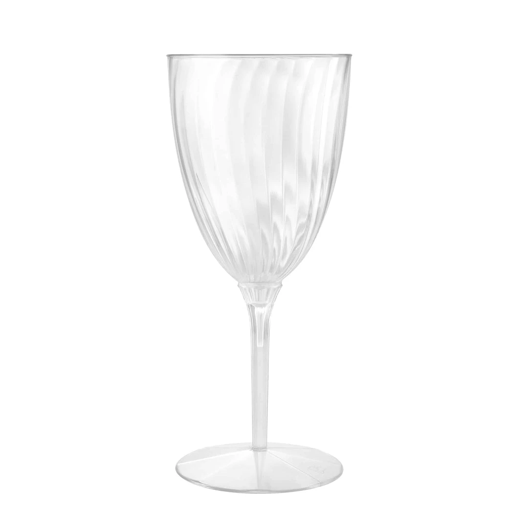 King Zak Lillian Table Settings Premium Extra Heavy Weight Plastic 8oz Wine Glass 4 King Zak Lillian Table Settings Premium Extra Heavy Weight Plastic 8oz Wine Glass