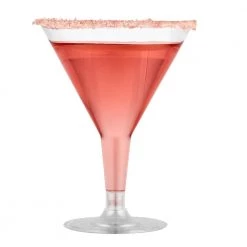 King Zak Premium Heavy Weight Plastic DrinkwareSize Options: 5oz Champagne Flute Stemware, 2oz Footed Wine Stemware, 5oz Tumbler, 4oz Champagne Cup Stemware, 5oz Tulip Wine Stemware, 8oz Footed Wine Stemware And 7oz Martini Stemware Disposable Dinnerware Cups