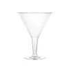 King Zak Premium Heavy Weight Plastic DrinkwareSize Options: 5oz Champagne Flute Stemware, 2oz Footed Wine Stemware, 5oz Tumbler, 4oz Champagne Cup Stemware, 5oz Tulip Wine Stemware, 8oz Footed Wine Stemware And 7oz Martini Stemware Disposable Dinnerware Cups