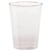 King Zak Premium Heavy Weight Plastic 8oz Tall Tumbler Disposable Dinnerware Cups