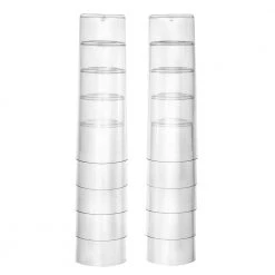 King Zak Premium Heavy Weight Plastic 9oz Fluted Tumbler 15 King Zak Premium Heavy Weight Plastic 9oz Fluted Tumbler