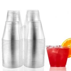 King Zak Premium Heavy Weight Plastic Drinkware