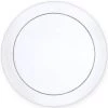 King Zak Premium Heavy Weight Plastic Buffet ServingwareSize Options: 9inch Plate, 6inch Plate And 10oz Bowl Tabletop