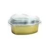 King Zak Aluminum Mini Heart Bakeware Disposable Aluminum