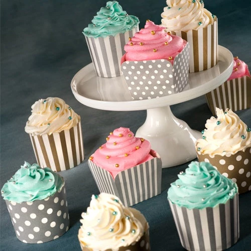 King Zak Premium Heavy Weight Paper Assorted Baking Cups<br />Size Options: 2inch Baking Cup And 2.25inchx2inch Baking Cup Kitchen 3 King Zak Premium Heavy Weight Paper Assorted Baking CupsSize Options: 2inch Baking Cup And 2.25inchx2inch Baking Cup Kitchen