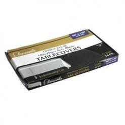 King Zak Premium Heavy Weight Plastic Precut Tablecover