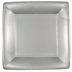 King Zak Premium Extra Heavy Weight Paper Square Dinnerware