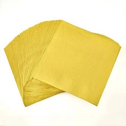 King Zak Premium Extra Heavy Weight Paper Square Dinnerware