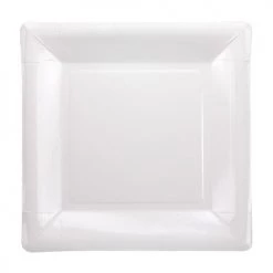 King Zak Premium Extra Heavy Weight Paper Square Dinnerware