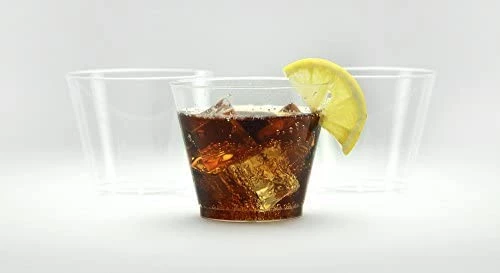 King Zak Premium Heavy Weight Plastic 9oz Old Fashioned Tumbler 3 King Zak Premium Heavy Weight Plastic 9oz Old Fashioned Tumbler