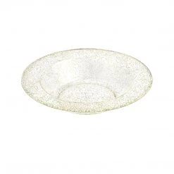 King Zak Premium Extra Heavy Weight Plastic Glitter Dinnerware