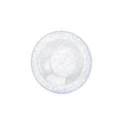 King Zak Premium Extra Heavy Weight Plastic Glitter Dinnerware
