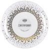 King Zak Premium Plastic Contemporary 10.5" Plate